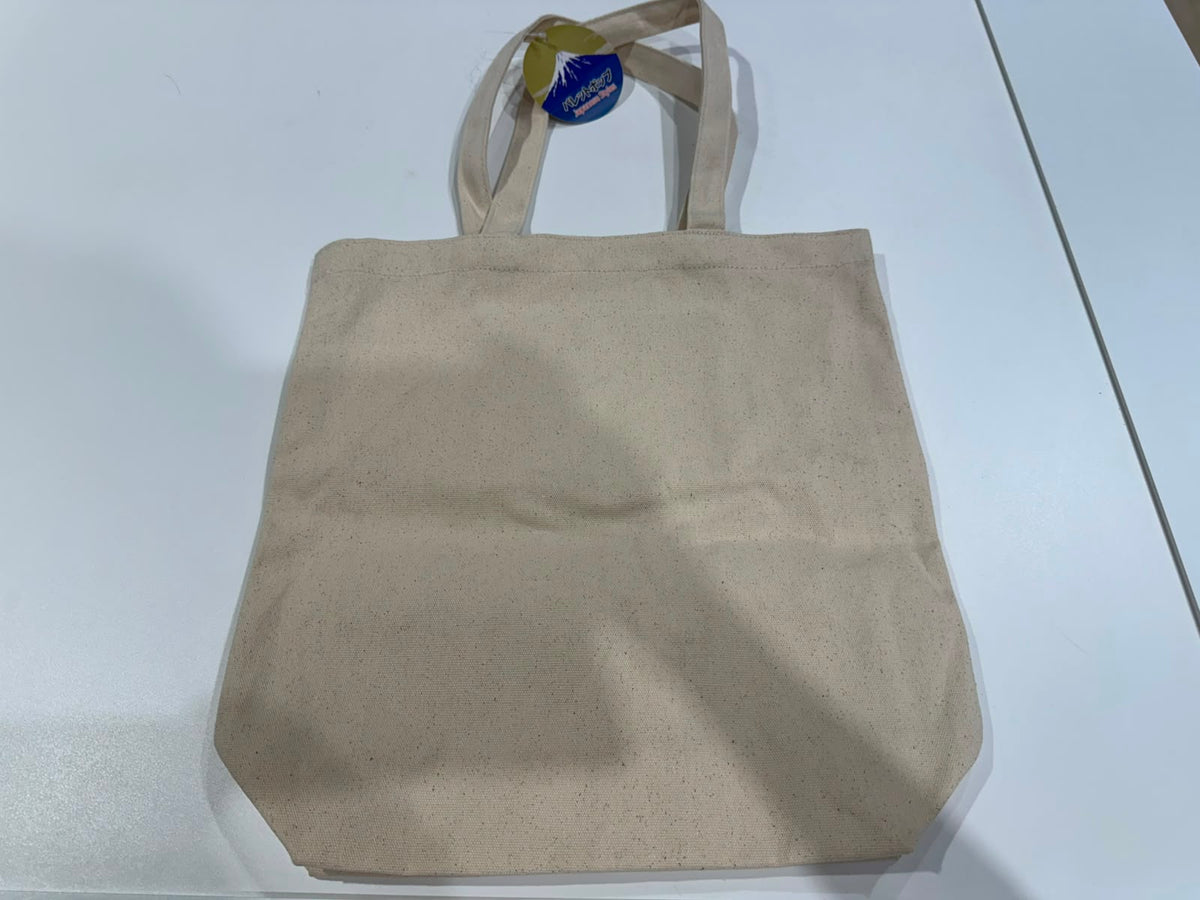 JP.MODE Hiroshige Tōkaidō Canvas Tote Bag – flat lay back plain